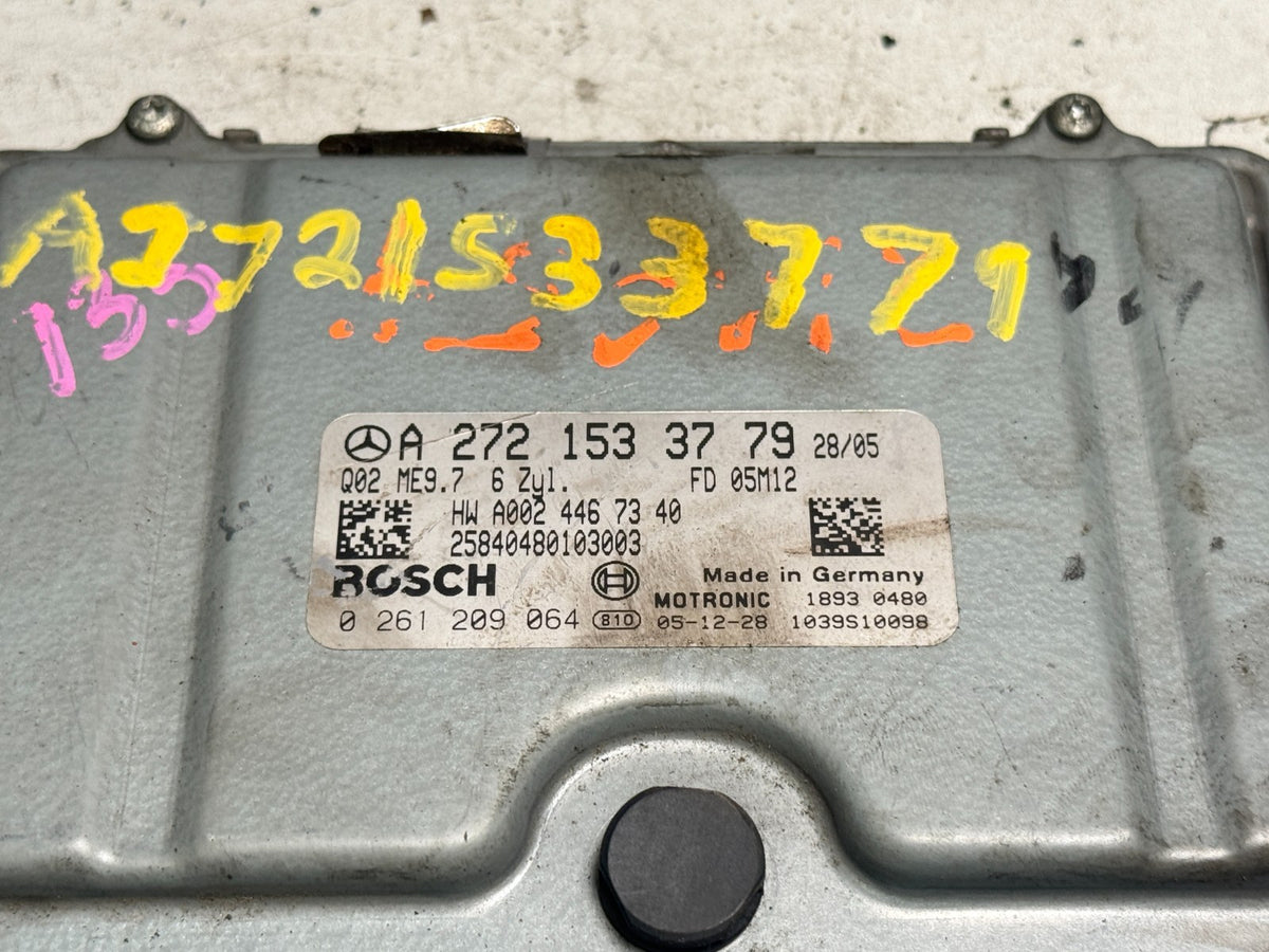 2006 2007 Mercedes-Benz E350 ECM ECU Engine Computer Module Unit A 272 153 37 79