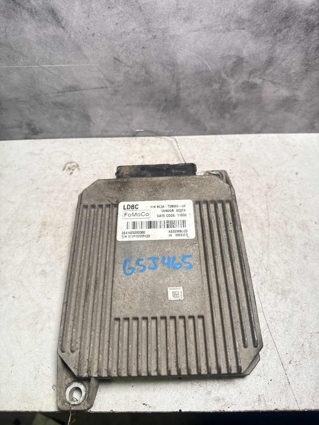 11 FORD F350SD 6.7L DIESEL TCM TCU TRANS CONTROL BC3A-12B565-LD