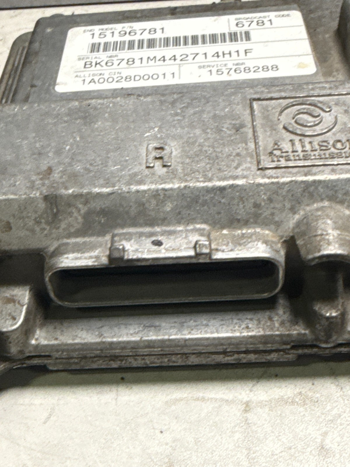 2005 Silverado 2500HD 6.6L Duramax TCM Transmission Computer 15768288 29537441