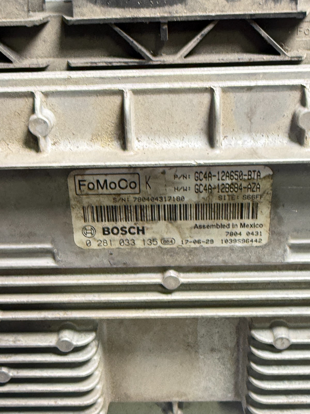 16-17 Ford F650 F750 6.7L Diesel ECU ECM PCM Engine Computer GC4A-12A650-BTA 560