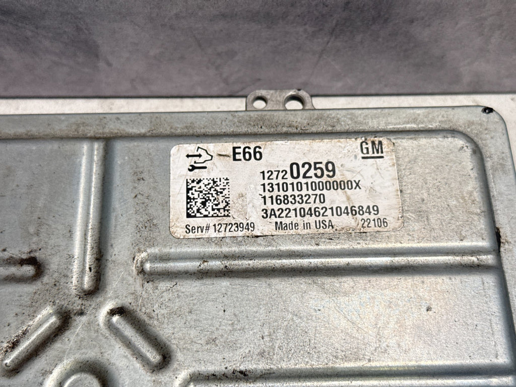 12720259 ecm ecu computer 2022 Chevrolet Silverado 1500