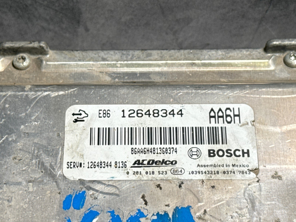 12 Sierra Silverado LML 6.6L Duramax Diesel ECU ECM Engine Computer 12648344
