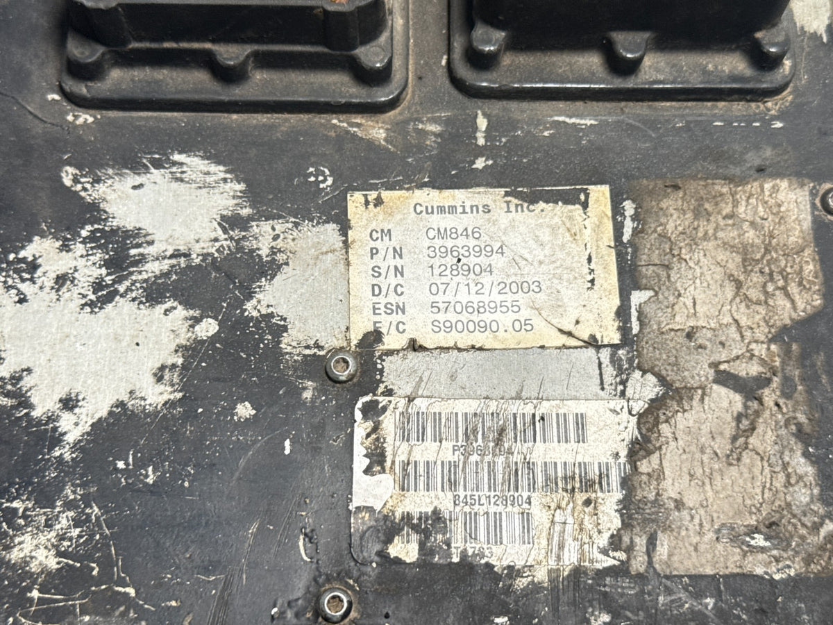 2003 DODGE RAM 2500 3500 5.9L CUMMINS DIESEL ECU ECM 3963994 CM846